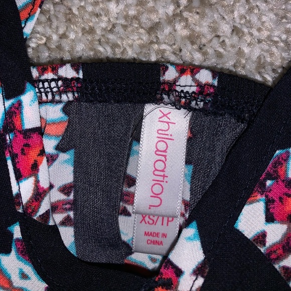 Xhilaration Black & Red Romper size XS - Picture 7 of 10